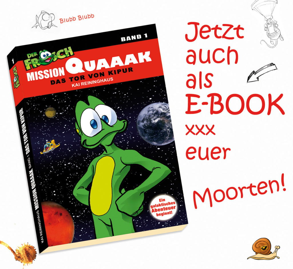 Mission Quaaak - jetzt auch als E-Book erhältlich