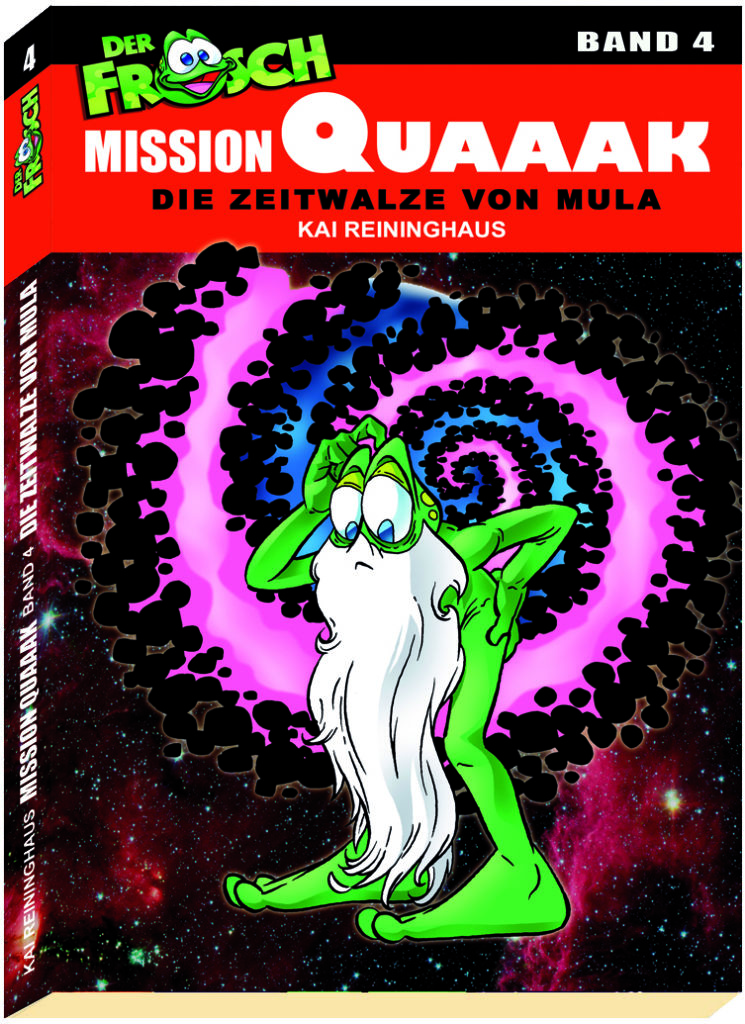 Mission Quaaak - Band 4: Die Zeitwalze von Mula (c) Cover Kai Reininghaus